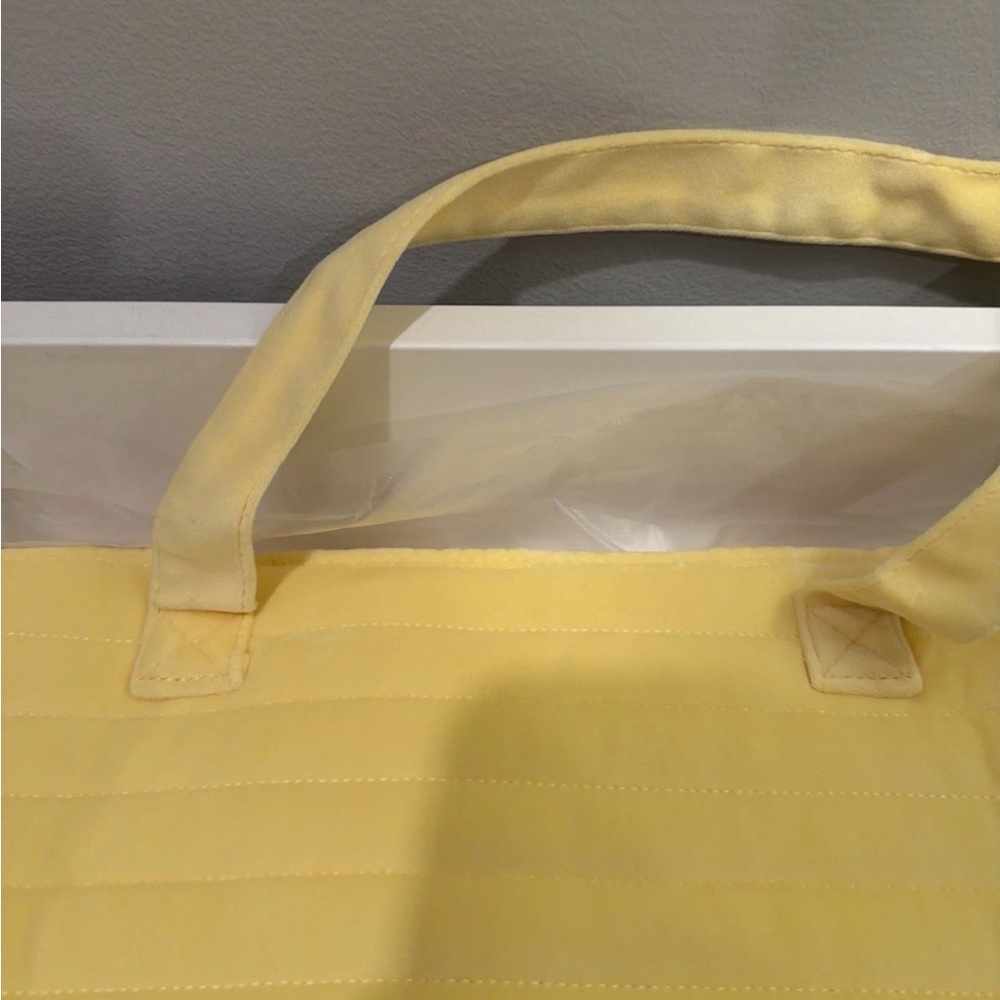 Marc Jacobs Soft Yellow Quilted Tote - Picture 9 of 10